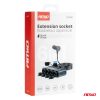 Toma de extensión cuádruple PD30W QC3.0 12/24V máx. 216W AMIO-04175