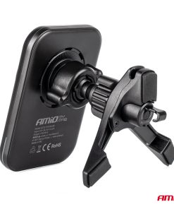 Cargador de USB coche inalámbrico magnético rápido Qi2 15W para salpicadero de ventilación AMIO-04180 24 Cargador de USB coche inalámbrico magnético rápido Qi2 15W para salpicadero de ventilación AMIO-04180
