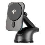 Cargador de coche inalámbrico magnético rápido para salpicadero de ventana Qi2 15W AMIO-04181