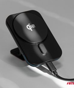 Cargador de coche inalámbrico magnético rápido para salpicadero de ventana Qi2 15W AMIO-04181