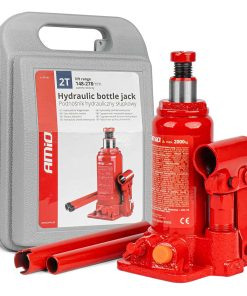 Gato hidraulico de botella 2T caja PVC AMIO-04182