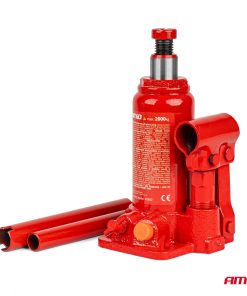 Gato hidraulico de botella 2T caja PVC AMIO-04182