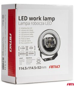 Lámpara de Trabajo AWL58 45W 6500K 8000lm 9-36V AMIO-04199