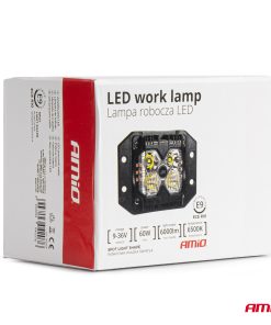 Lámpara de Trabajo AWL66 60W 6500K 6000lm 9-36V AMIO-04207