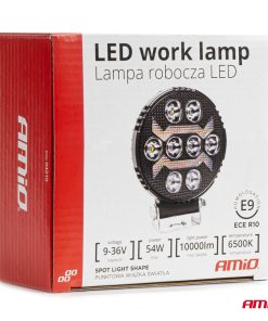 Lámpara de Trabajo AWL69 54W 6500K 10000lm 9-36V AMIO-04210 16 Lámpara de Trabajo AWL69 54W 6500K 10000lm 9-36V AMIO-04210