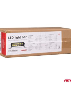 Panel de trabajo LED BAR AWL70 60W 6500K 8000lm 30cm 12V 24V AMIO-04211