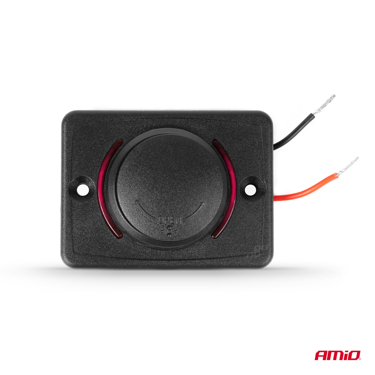 Cargador de teléfono impermeable de forma cuadrada con retroiluminación LED ROJA 2xUSB 12/24V AMIO-04230 3 Cargador de teléfono impermeable de forma cuadrada con retroiluminación LED ROJA 2xUSB 12/24V AMIO-04230