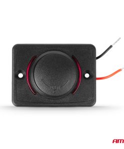 Cargador de teléfono impermeable de forma cuadrada con retroiluminación LED ROJA 2xUSB C 12/24V AMIO-04232 7 Cargador de teléfono impermeable de forma cuadrada con retroiluminación LED ROJA 2xUSB C 12/24V AMIO-04232