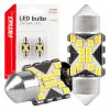 Bombillas LED CANBUS 12SMD Festoon C5W 2016 31mm White 12/24V AMIO-04235