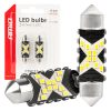 Bombillas LED CANBUS 12SMD Festoon C5W 2016 41mm White 12/24V AMIO-04238