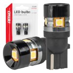 Bombillas LED CANBUS T10 W5W 5SMD 3030 Blanco 12V 24V AMIO-04239