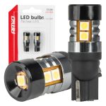 Bombilla LED CANBUS T10 W5W 9 SMD 3030 Blanca 12V 24V AMIO-04241