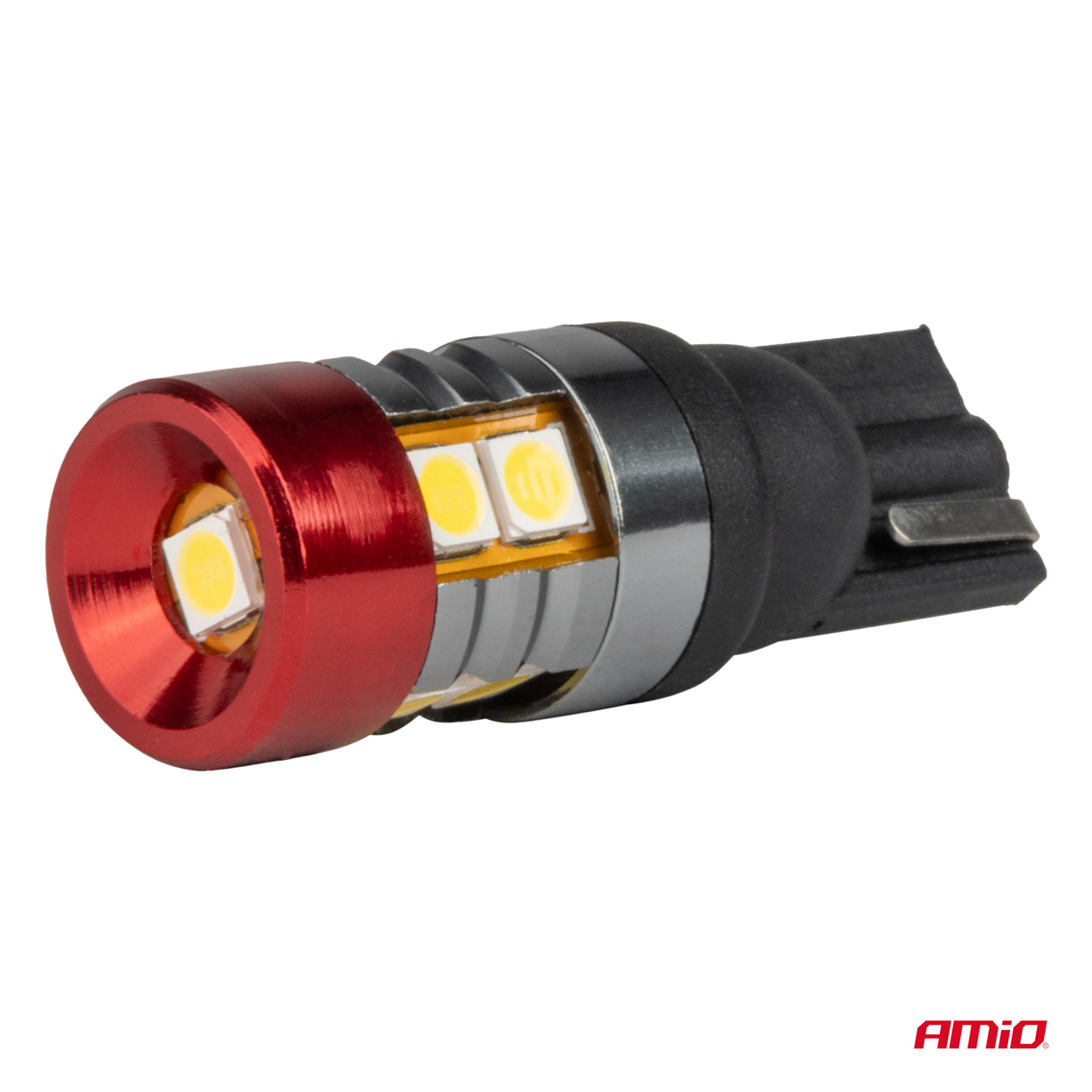 Bombillas LED CANBUS T10 W5W 9 SMD 3030 Blanca 12V 24V AMIO-04242 3 Bombillas LED CANBUS T10 W5W 9 SMD 3030 Blanca 12V 24V AMIO-04242