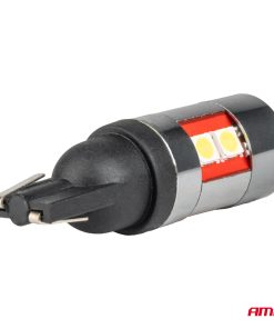 Bombillas LED CANBUS T10 W5W 9 SMD 3030 Blanco 12V 24V 36V 48V AMIO-04244