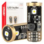 Bombillas LED CANBUS T10 W5W 3SMD 3838 White 12V/24V AMIO-04246