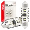 Bombillas LED CANBUS 12SMD Festoon C5W 3838 39mm White 12/24V AMIO-04249