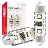 Bombillas LED CANBUS 12SMD Festoon C5W 3838 41mm White 12/24V AMIO-04250 10 Bombillas LED CANBUS 12SMD Festoon C5W 3838 41mm White 12/24V AMIO-04250