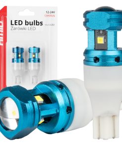 Bombillas LED CANBUS T15 W16W 4SMD 1860XS Blanco 12V 24V AMIO-04251