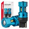 Bombillas LED CANBUS T20 7440 W21W 4SMD 1860 Blanco 12V 24V AMIO-04254