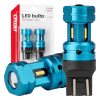 Bombillas LED CANBUS T20 7443 W21/5W 4SMD 1860 Blanco 12V 24V AMIO-04255 10 Bombillas LED CANBUS T20 7443 W21/5W 4SMD 1860 Blanco 12V 24V AMIO-04255