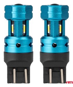 Bombillas LED CANBUS T20 7443 W21/5W 4SMD 1860 Blanco 12V 24V AMIO-04255