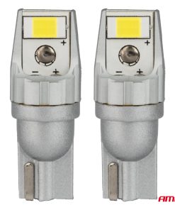 Bombillas LED CANBUS T10 W5W 2SMD 3570 Blanco 12V 24V AMIO-04256
