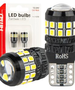 Bombillas LED CANBUS T10 W5W 27SMD 2016 White 12V/24V AMIO-04258
