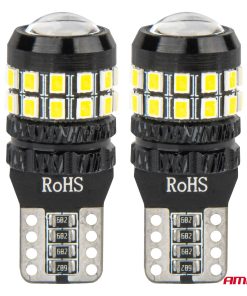 Bombillas LED CANBUS T10 W5W 27SMD 2016 White 12V/24V AMIO-04258