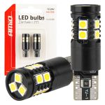 Bombillas LED CANBUS T10 W5W 13SMD 3030 White 12V/24V AMIO-04259