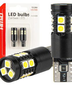 Bombillas LED CANBUS T10 W5W 13SMD 3030 White 12V/24V AMIO-04259