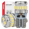 Bombillas LED CANBUS T10 W5W 16SMD 2SMD 3014 3030 Blanco 12V 24V AMIO-04260