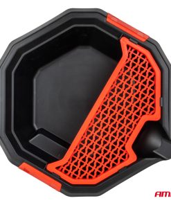 Bandeja de drenaje de aceite con almacenamiento de herramientas AMIO-04264
