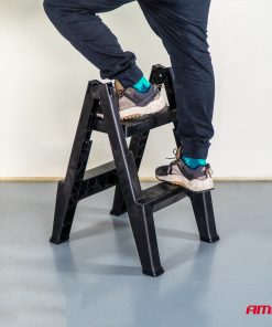 Escalera de taller 51,5cm 150kg AMIO-04267