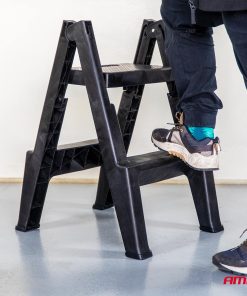 Escalera de taller 51,5cm 150kg AMIO-04267