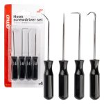 Juego de piquetas y ganchos 4pc. AMIO-04281