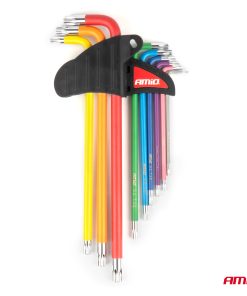 Llaves tipo torx S2 9pzs AMIO-04301
