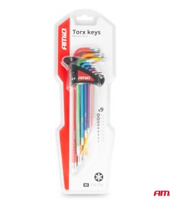 Llaves tipo torx S2 9pzs AMIO-04301