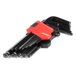 Llaves allen (imbus) CRV negras 13pzs AMIO-04304