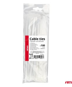 Cintas de sujeción blancas 2,5×200mm 100 unid. AMIO-04307 11 Cintas de sujeción blancas 2,5×200mm 100 unid. AMIO-04307