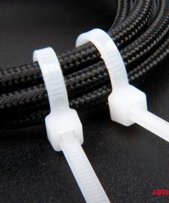 Cintas de sujeción blancas 4,8×300mm 100 unid. AMIO-04311
