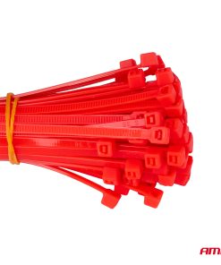Juego de 150 bridas de plástico multicolor. AMIO-04316