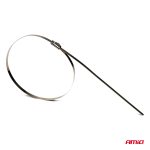 Abrazaderas metálicas de acero inoxidable 4,6x250mm 100 unid. AMIO-04322