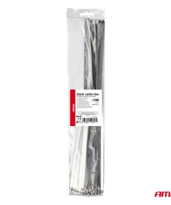 Abrazaderas metálicas de acero inoxidable 7,9x600mm 100 unid. AMIO-04327