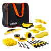 Set de limpieza y detallado del automóvil AMIO-04329