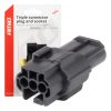 Conector con terminales macho/hembra 3 PIN 2.2mm AMIO-04347