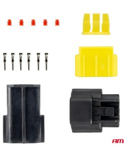 Conector con terminales macho/hembra 3 PIN 2.2mm AMIO-04347 7 Conector con terminales macho/hembra 3 PIN 2.2mm AMIO-04347