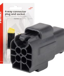 Conector con terminales macho/hembra 4 PIN 2.2mm AMIO-04348