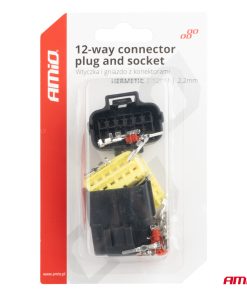 Conector con terminales macho/hembra 12 PIN 2.2mm AMIO-04352