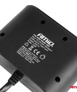 Toma de extensióni 2x USB-A 1x USB-C 12V 24V 120W 70cm AMIO-04361