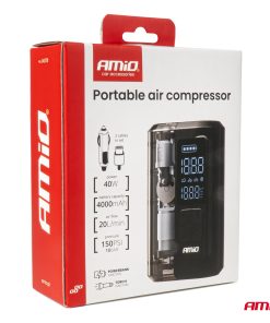 Compresor de aire inalámbrico LED USB-C 40W AMIO-04378
